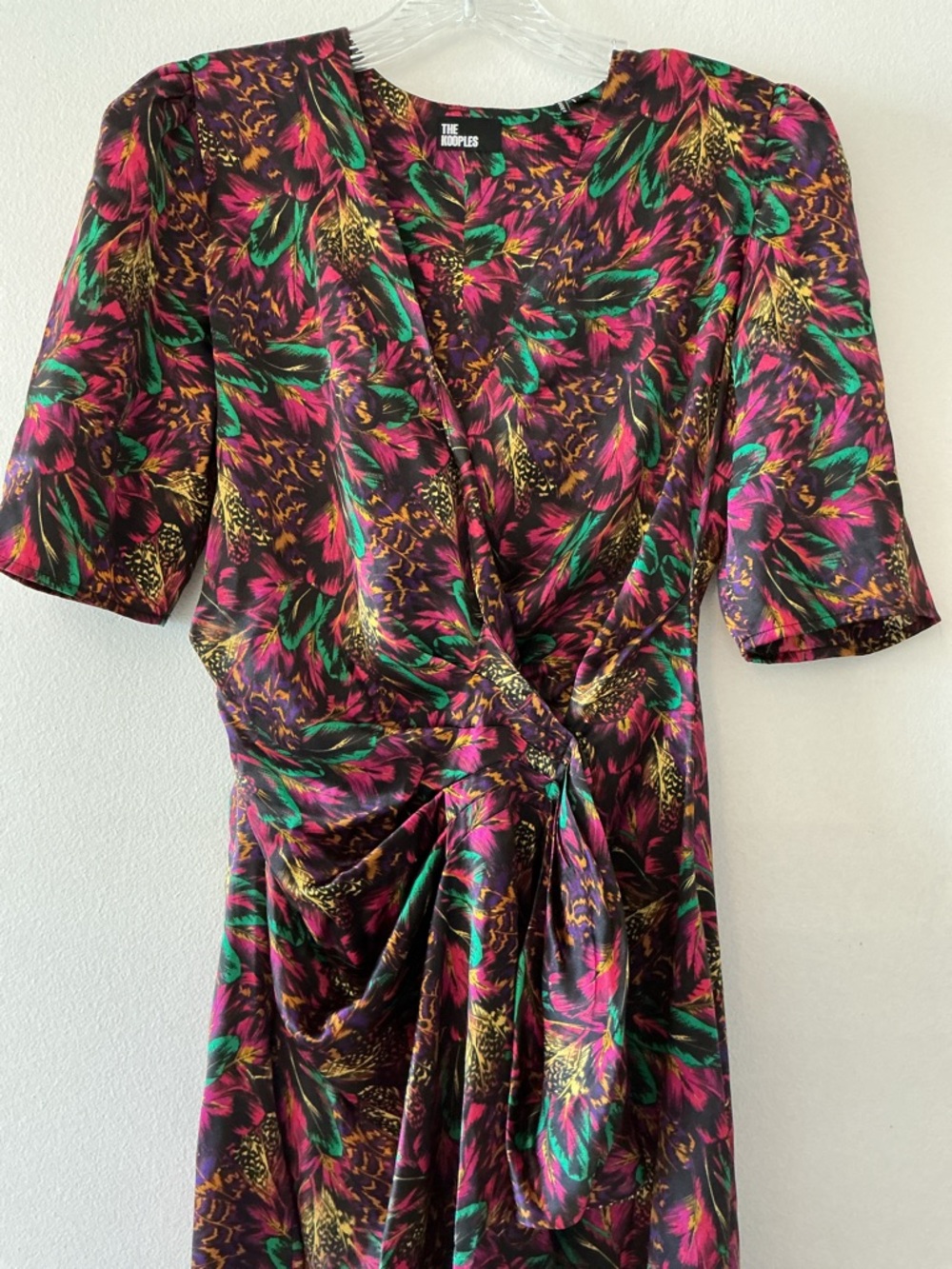 The Kooples Silk Wrap Dress Sz 0